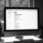 ficheros markdown md en monitor