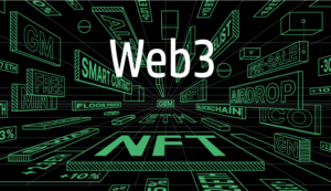 web3 junto con los conceptos que la forman: blockchain, smart contract, etc.